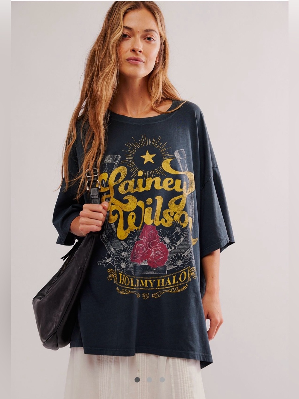 Free people daydreamer hold my halo tee OS